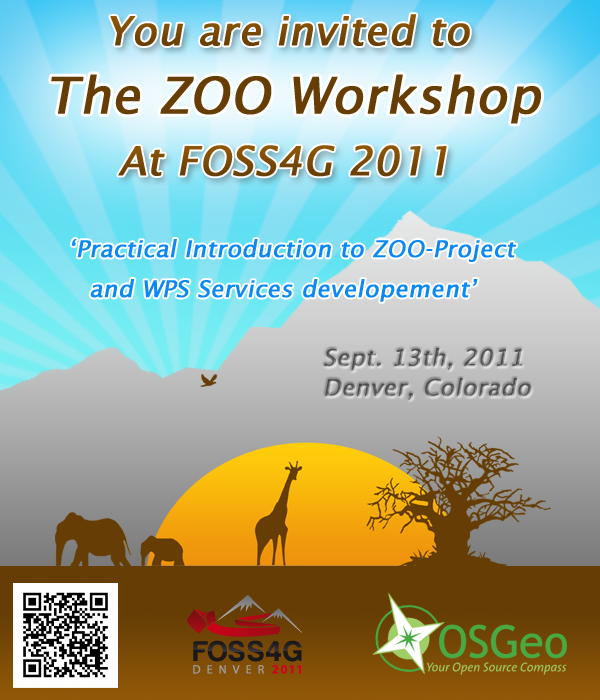 FOSS4G 2011 Invitation Flyer